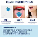 Tongue Coating Cleansing Gel, Tongue Coating Cleansing Oral Care Removes Bad Breath And Freshens Breath Gel With Brush - V.I.P Digital Presence