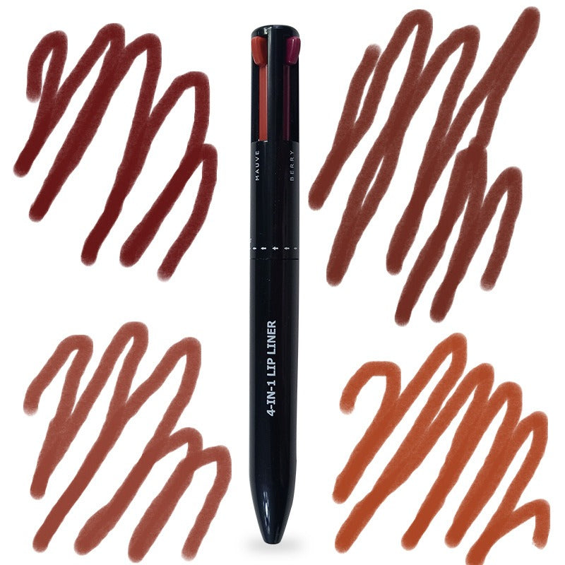 4 in 1 makeup pen 4 in 1 makeup pen 4 color lip liner lipstick 4in1 makeup pen - V.I.P Digital Presence