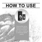 Body Flash Spray, Face Body Star Flash Party Highlight Focus Flash Spray - V.I.P Digital Presence