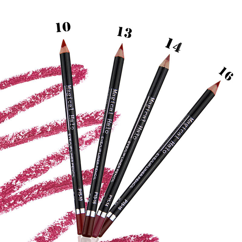 Makeup MH12 Color Mixed Waterproof Lip Liner Lip Nude Lip Pencil Lipstick Pen Set of 12 - V.I.P Digital Presence