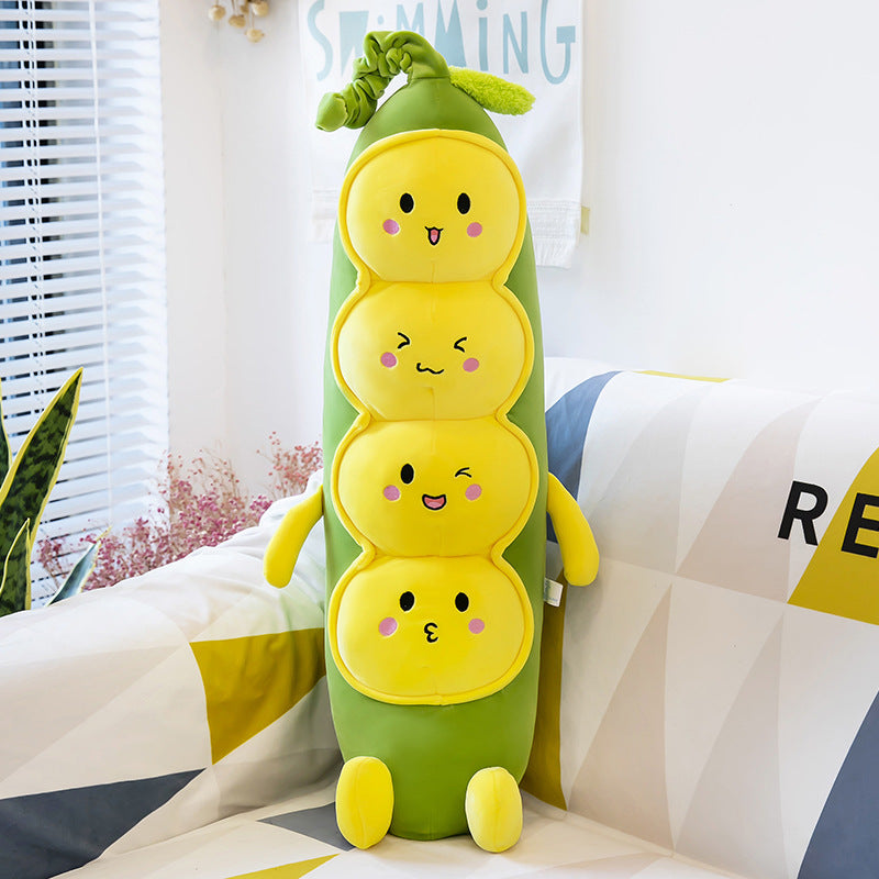 Pea Pillow Plush Toy Long Sleep Doll Caterpillar Grabber Doll - V.I.P Digital Presence