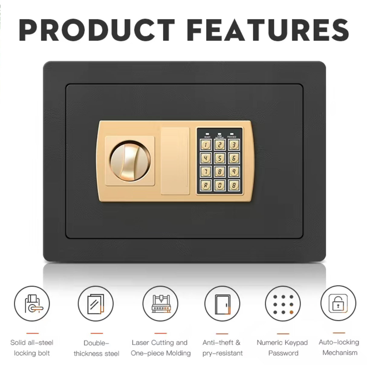 SecureVault Safe Box