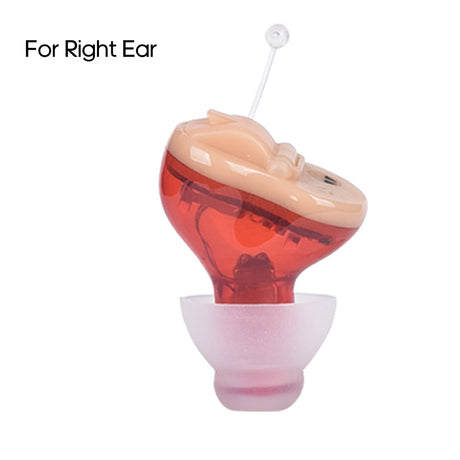 Mini Hearing Aid Adjustable Ear Hearing Assistant Helper Invisible Sound Amplifier Volume for Deaf Elderly Rechargeable - V.I.P Digital Presence