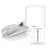 Wireless Mouse Bluetooth Dual Mode 2.4G/BT5.1 Silent Mouse 2400DPI PC Notebook Business Office - V.I.P Digital Presence