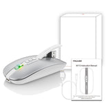 Wireless Mouse Bluetooth Dual Mode 2.4G/BT5.1 Silent Mouse 2400DPI PC Notebook Business Office - V.I.P Digital Presence