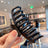 1PC Korean Solid Large Hair Claws Elegant Acrylic Hairpins Barrette Crab Hair Clips Headwear for Women Girls Hair Accessories - V.I.P Digital Presence