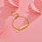 Stainless steel personalized engraved three color curved bracelet simple and personalized women's bracelet - V.I.P Digital Presence