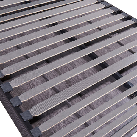 Full Size Murphy Bed with Wardrobe and Drawers, Storage Bed, can be Folded into a Cabinet, Gray - V.I.P Digital Presence