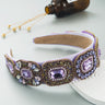 Hair Hoop Fashion New Bright Crystal Baroque Hair Band Hair Cave High Quality Small Fragrance Head Hoop Hair Accessories - V.I.P Digital Presence