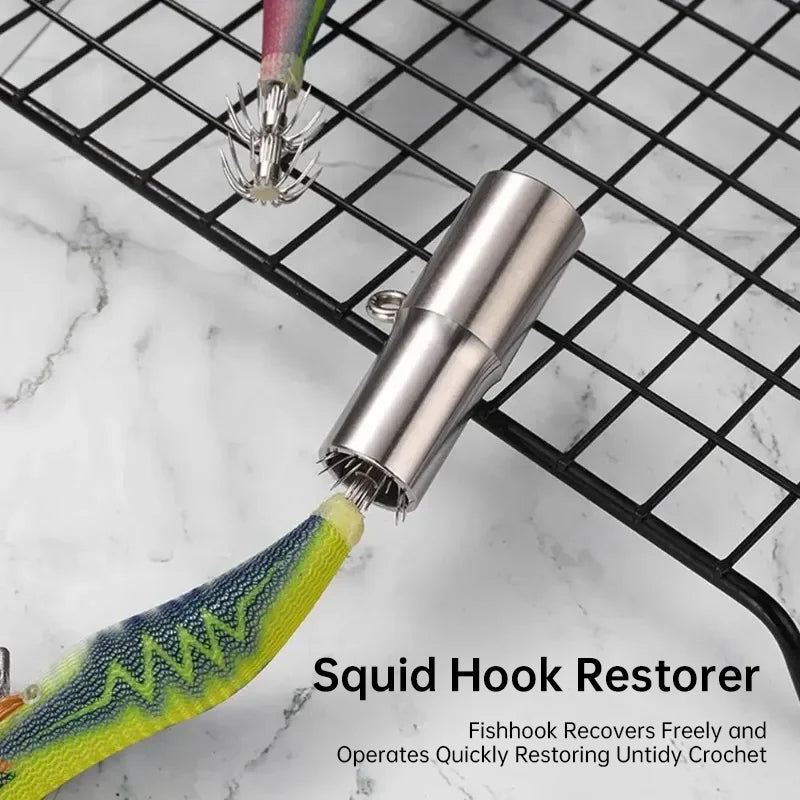 Squid hook corrector, stainless steel repair hook, smoothing tool, portable bait hook. - V.I.P Digital Presence