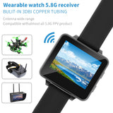 BOSCAM BOS200RC Upgrade 200RC FPV Watch 5.8GHz 40CH HD 960*240 2 TFT Monitor Wireless Receiver for DIY RC Camera Quadcopter - V.I.P Digital Presence