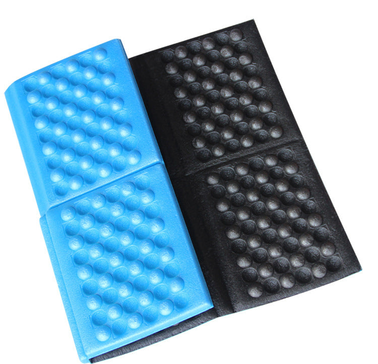 Cojín portátil para exteriores, plegable, para comedero de huevos, pequeño, de espuma de 6 pliegues, para camping, tapete de picnic XPE, impermeable y a prueba de humedad. 