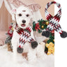 Christmas Dog Scarf Knitted Elk Scarf Striped Hair Ball Pet Scarf Outdoor Winter Warm Cat Dog Scarves Puppy Collar Pet Supplies - V.I.P Digital Presence