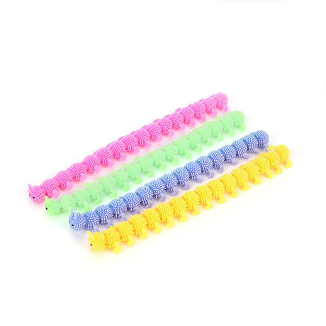 Cartoon unicorn cute pet animal lala music bracelet tpr soft rubber vent decompression noodle decompression toy - V.I.P Digital Presence