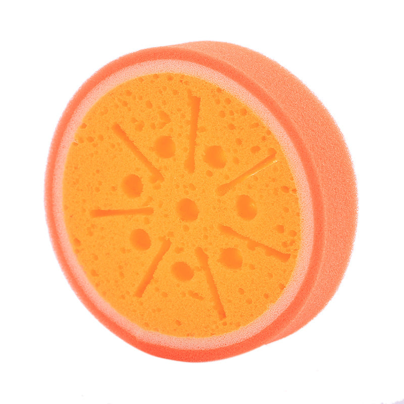 Fruit Sponge Dish Washing Brush Non-Stick Oil Kitchen Compressed Sponge Wipe Printing Household Brush Bowl Bath Absorbent Cotton - V.I.P Digital Presence