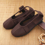 Monk Shoes Single Shoes Arhat Shoes Men's Cloth Top Cotton Shoes Monk Light soled Meditation Shoes - V.I.P Digital Presence