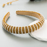 New Full Diamond Headband Pearl Rhinestone Fashion Headband Versatile Hair Accessories For Going Out - V.I.P Digital Presence