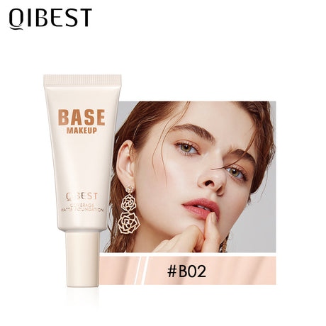 QIBEST Liquid Foundation Moisturizing Light Breathable Refreshing BB Cream Even Skin Tone Concealer - V.I.P Digital Presence