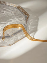 18K Gold-Plated Stainless Steel Bracelet - V.I.P Digital Presence