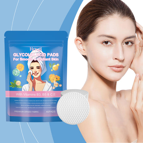 Glycolic Acid Rejuvenation Cotton Sheet For Facial Skin Deeply Cleans Pores, Nourishes, Repairs And Moisturizes Skin Care - V.I.P Digital Presence