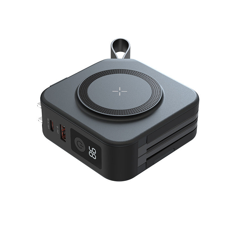 Five in one magnetic wireless power bank 22.5W portable power bank 10000mAh travel charger - V.I.P Digital Presence