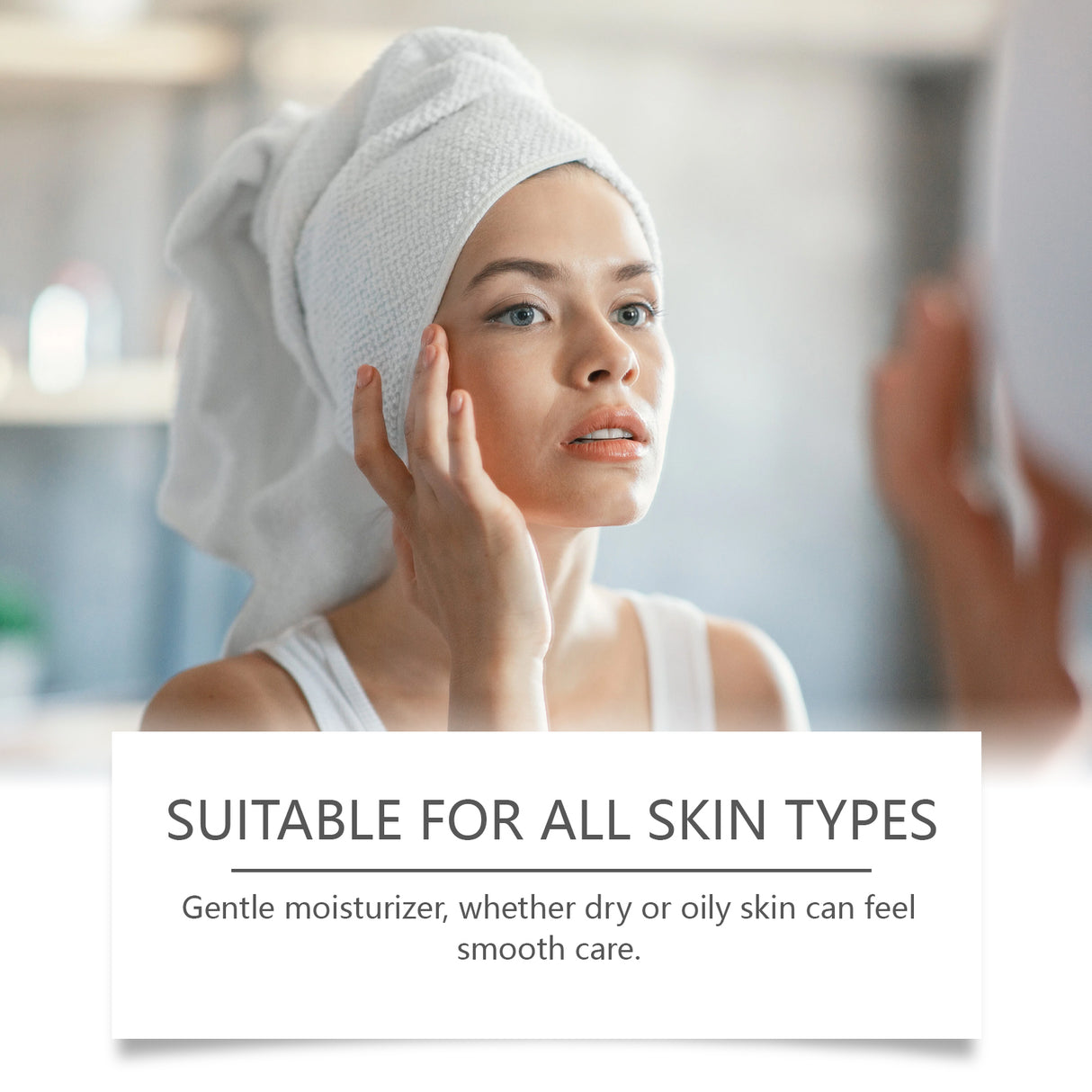 Rice Moisturizing Face Cream Moisturizes Skin With Refreshing, Gentle And Moisturizing Radiance