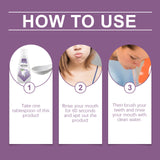 Clean Mint Teeth Mouthwash, Mouth Stain Cleaning Care Gums Smell Fresh And Beautiful Teeth Water - V.I.P Digital Presence