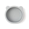 Vajilla infantil, cuenco para bebés, cuenco de silicona con ventosa para niños, cuenco para suplemento alimenticio con forma de oso 
