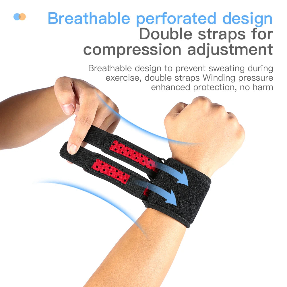 Sports wristband men's fitness protection fixed bandage wrist protection pressure wrist strap - V.I.P Digital Presence