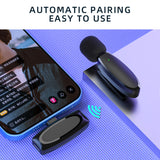 Lavalier Wireless Microphone Outdoor Live Broadcast Internet Celebrity Carry 2.4G Radio Noise Reduction Small Microphone