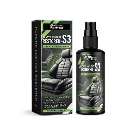 Car Leather Reconditioning Spray, Clean And Decontaminate Bright Car Interior Repair Maintenance Care Spray - V.I.P Digital Presence