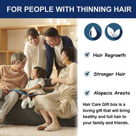 Alopecia Areata Care Set, Clean Scalp Supple Care Frizzy Hair Wash And Care Gift Set - V.I.P Digital Presence