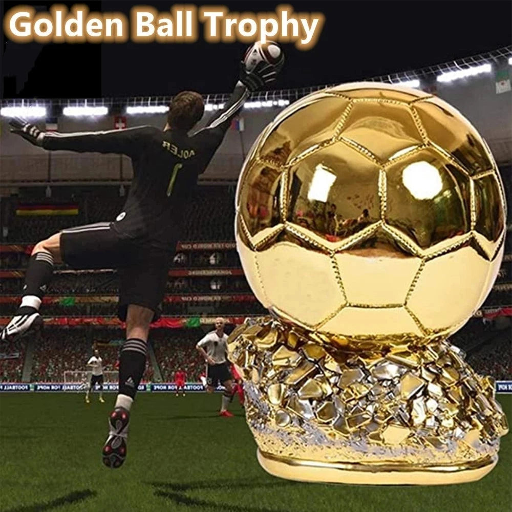 European Football Golden Ball Award Souvenir Football Cup Champion Player Competition Award Gold Model Gift Fans Souvenir Gift - V.I.P Digital Presence