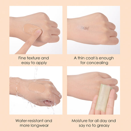 QIBEST Liquid Foundation Moisturizing Light Breathable Refreshing BB Cream Even Skin Tone Concealer - V.I.P Digital Presence