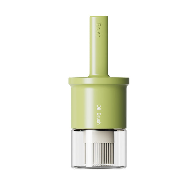 Barbecue brush silicone oil brush with bottle high temperature resistant oil brush bottle integrated kitchen brush oil baking - V.I.P Digital Presence