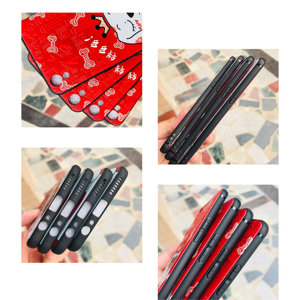 Eqvvol Cute 3D Emboss Cartoon Patterned Phone Case For iphone X 8 7 6 6S Plus Cases Soft Silicone Cover For iphone 5 5s SE Coque - V.I.P Digital Presence