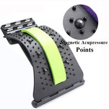 Back Massager Stretcher Equipment Massageador Magic Support Stretch Fitness Relaxation Spine Pain Lumbar Relief Back Stretcher - V.I.P Digital Presence