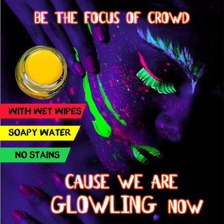 Fit Colors 12 Color Fluorescent Eyeliner Halloween Face Color Painting - V.I.P Digital Presence