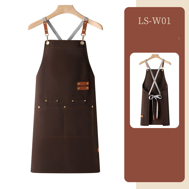 Waterproof apron customized logo printing for catering - V.I.P Digital Presence