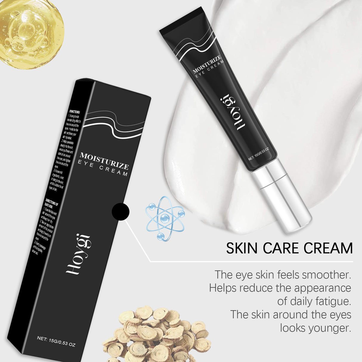 Eye Cream Gently Hydrating, Nourishing, Caring And Moisturizing Eye Skin Daily Massage Eye Care Cream