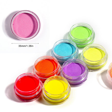 Colorful fluorescent body paint eyeliner cream Halloween face paint cream luminous color paint - V.I.P Digital Presence