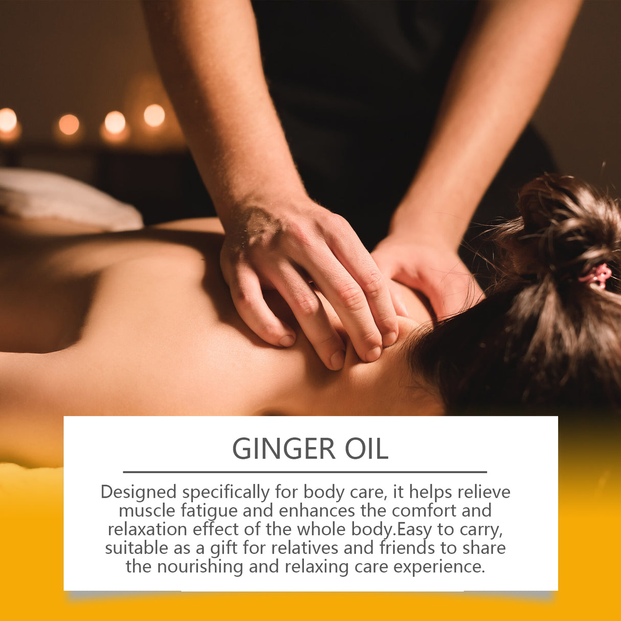 Ginger Massage Essential Oil, Ginger Care Essence Oil Body Massage Daily Care Firming Skin - V.I.P Digital Presence