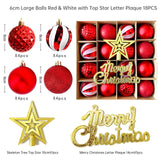 Christmas decoration 6cm electroplated ball plastic ball special-shaped painted Christmas ball gift Christmas tree pendant - V.I.P Digital Presence