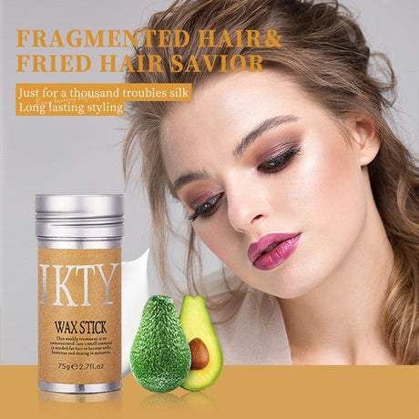 75g Hot Hair Gel Hair Line Styling Smooth Frizzy Hairs Avocado Hair Edge Control Gel Salon Hairdressing Styling Tool - V.I.P Digital Presence