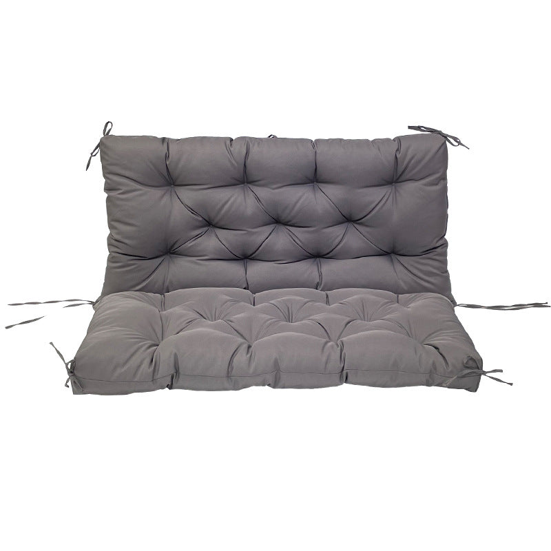 Outdoor 2/3-seater bench/swing cushions: thickened, with backrest, waterproof. - V.I.P Digital Presence