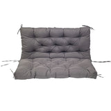 Outdoor 2/3-seater bench/swing cushions: thickened, with backrest, waterproof. - V.I.P Digital Presence