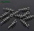 Rompin 20pcs/lot Assist Soft Baits Hook Soft Lures Pin Spring Fixed Lock Screw Dagger Fishing Tools - V.I.P Digital Presence