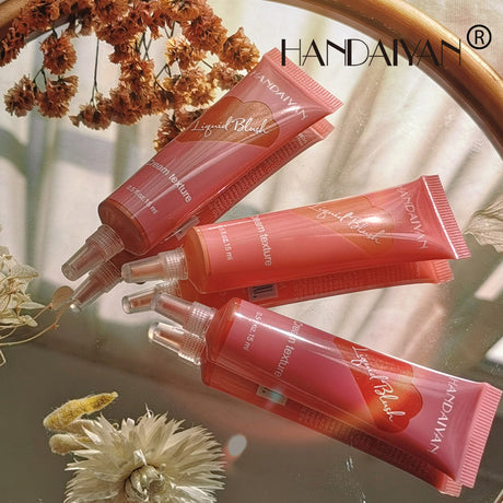 HANDAIYAN Tube Liquid Blush Moisturizing Contouring Brightening Natural Matte Nude Blush - V.I.P Digital Presence