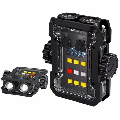 LED Portable Keychain Light Camping COB Flashlight 6 levels of Dimming Rechargeable Outdoor Mini Lantern With Magnet - V.I.P Digital Presence