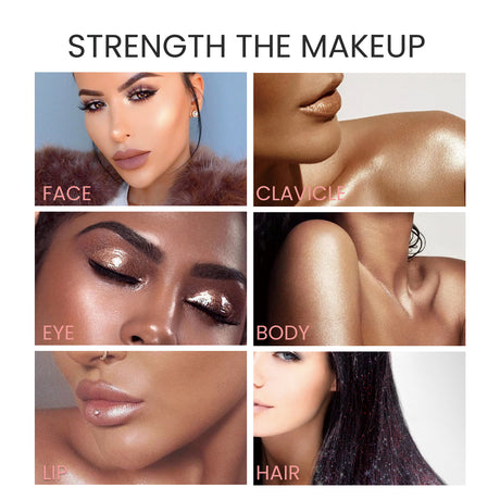 Highlighter Pat Powder, Light Highlighter Natural 3D Contoring Powder - V.I.P Digital Presence